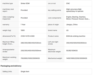 High Quality ZNC450 Sinking Erosion Electric Discharge Cnc Edm Die Sinking <strong>Machine</strong> - Product Image 3