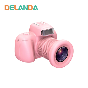 D6Pro professionnel enfants numérique Mini appareil <span class=keywords><strong>photo</strong></span> reflex 2.4 pouces 4K caméras pour la photographie Dslr avec panneau LED lumière vidéo - Product Image 1