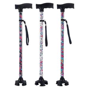 Bastón Plegable de Dos Secciones y 360 Grados, Ajustable, de Aleación de Aluminio, Antideslizante, para Personas Mayores, para Senderismo y Caminatas al Aire Libre - Product Image 3