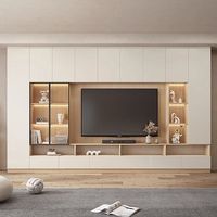 Meuble TV en bois moderne et minimaliste, écologique, durable, multifonctionnel, facile à assembler, pour salon, style ferme, hôpital