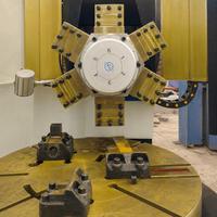 Tour vertical CNC à 6 postes de commande d'outils VTL CK5116 avec prix compétitif