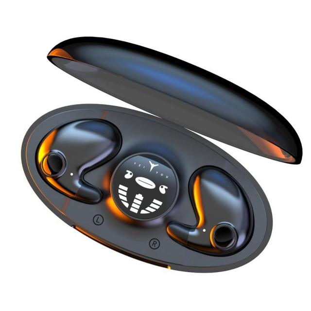Best Seller Electronic Invisible Sleeping Headsets LED Display Sports Wireless Earbuds for Apple Gaming TWS In-ear Headphones
