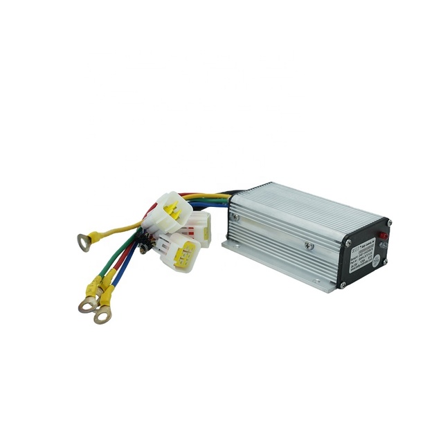 QS KLS7212S 24v-72V 120A Sinusoidal Brushless Motor Controller IP54 Waterproof 50A Continuous for In-Wheel Hub Motor