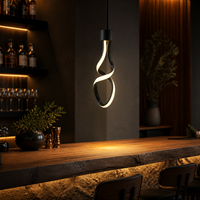 Ampoule LED décorative NEXcell 10W à ruban torsadé, culot E26 ou E27, pour éclairage suspendu de café ou d'hôtel