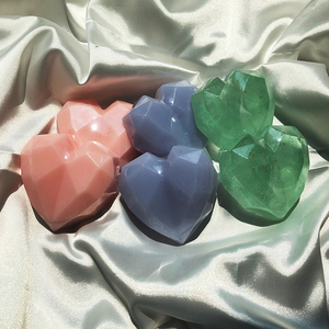 <span class=keywords><strong>Savon</strong></span> Solide Artisanal au Miel et aux Herbes en Forme de Cœur, Éclaircissant et Amincissant, pour Huiles Essentielles, Cadeaux de <span class=keywords><strong>Mariage</strong></span> et de la Saint-Valentin pour Invités - Product Image 6