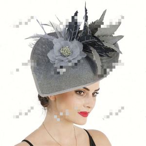 New Expansive Fascinating Hat Flower Feather Fascinators Casual Applicable Party Dress Accessories - Product Image 5