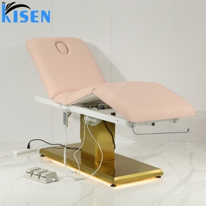 KISEN Factory Cheap Price Far Infrared Rays Treatment Beauty Mc-1000a Nude Electric Massage Facial <b>Table</b> Bed Chair with 3 Motors - Product Image 6