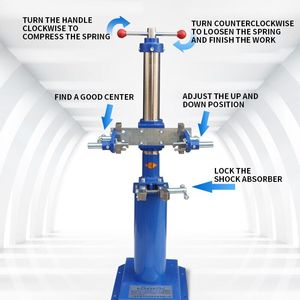 Outil de démontage d'amortisseur robuste, compresseur de ressort hydraulique 2200 LBS - Product Image 3