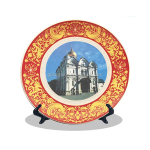 Bán Buôn London Du Lịch Lưu Niệm Quà Tặng Cá Nhân Hoá Tùy Chỉnh Biểu Tượng Sứ Tấm Trang Trí Gốm Trang Trí Tấm Với Đứng - Product Image 2