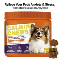 Suppléments de santé pour chiens et chats OEM ODM : Friandises calmantes pour le sommeil, à base d'huile de graines de chanvre, de racine de valériane et d'extrait de camomille, pour l'anxiété des chats