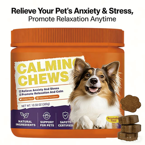 Integratori <span class=keywords><strong>per</strong></span> la Salute degli Animali Domestici OEM ODM, Compresse Masticabili Calmanti <span class=keywords><strong>per</strong></span> il Sonno, Melatonina, Olio di Semi di Canapa, Radice di Valeriana, Estratto di Camomilla <span class=keywords><strong>per</strong></span> Ansia di Cani e <span class=keywords><strong>Gatti</strong></span> - Product Image 5