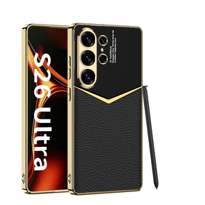 เคสโทรศัพท์หนังนิ่มกันกระแทก GKK สีพื้น ป้องกัน 360 องศา สำหรับ S26 S25 S24 S23 Ultra ขายดี - Product Image 6