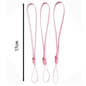 Cordon de téléphone en nylon coloré, 10 couleurs, durable, accessoire de bijoux pour perche à selfie - Product Image 5