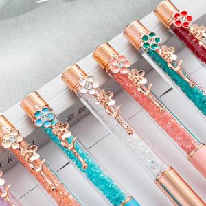 ปากกาลูกลื่นโลหะพกพาดีไซน์หรูหราประดับคริสตัลและเพชร พร้อมงานพิมพ์ซิลค์สกรีน เหมาะสำหรับงานแต่งงาน โปรโมชั่น และของขวัญ - Product Image 2