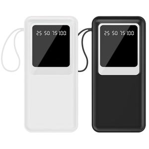 Banco de Energía Universal de 20000 mAh 30000 mAh con Cable, Multifunción, Carga Rápida USB C de 10 W para Teléfono Inteligente - Product Image 6