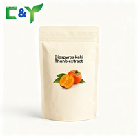 Extrait de kaki naturel de haute qualité 10% d'acide tannique Fournisseur d'usine Diospyros Kaki Échantillon gratuit