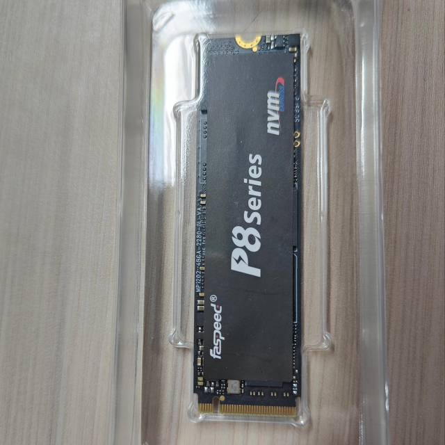 Factory Price Internal M.2 NVMe SSD 256GB/1TB Faspeed P8 Series PCIe 3.0 3D NAND TLC 3-Year Warranty CE/FCC/ROHS Certified Bulk