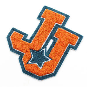 Parches bordados personalizados al por mayor 3D Stick-On resina plástico Chenille pequeño MOQ Iron-On lentejuelas para prendas de vestir China proveedor - Product Image 5