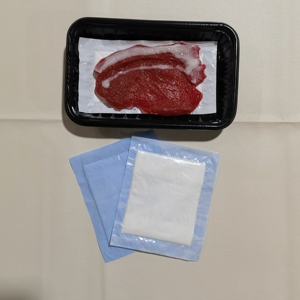 Almohadilla Absorbente de Grado Alimenticio, Almohadilla Absorbente para Conservar la Frescura de Pescado y Carne para Supermercados - Product Image 1