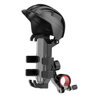 Nouvel arrivage : Support de téléphone pour moto, réglable en hauteur, flexible, en aluminium, avec design antichoc