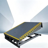Rampe de chargement hydraulique fixe pour quai de chargement, plateforme de chargement et de déchargement pour entrepôt, pour camions porte-conteneurs