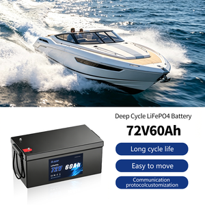 แบตเตอรี่โซลาร์ Lifepo4 72V60Ah 60ah 100ah 120ah 150ah 200ah 300ah 400ah ชุดแบตเตอรี่ลิเธียมไอออนสำหรับรถกอล์ฟ - Product Image 2