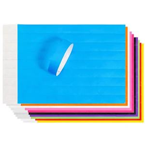 Bracelet jetable en papier synthétique imperméable pour l'admission aux parcs d'attractions pour enfants, impression numérique couleur CMYK - Product Image 1