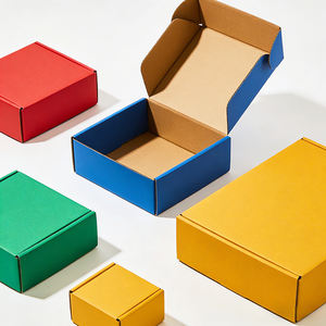 Boîtes d'expédition en carton pliable personnalisées, boîtes d'expédition par courrier, boîtes cadeaux en carton ondulé, emballage - Product Image 3