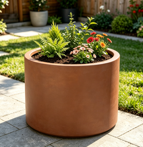 <span class=keywords><strong>Macetas</strong></span> Grandes Personalizadas <span class=keywords><strong>para</strong></span> Jardín, Patio o Terraza, <span class=keywords><strong>Macetas</strong></span> <span class=keywords><strong>Gigantes</strong></span> de Metal <span class=keywords><strong>para</strong></span> Flores - Product Image 3