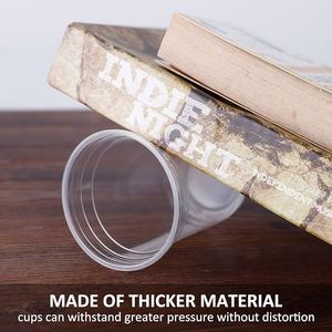 20oz (95mm) PET Plastic <b>Cold</b> <b>Cups</b> -BPA Free for Iced Coffee, <b>Cold</b> Drinks, Slush, Smoothy's, Slurpee, Party's,Disposable <b>Cups</b> - Product Image 2