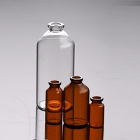 Flacons en verre borosilicate transparent de qualité supérieure pour injection pharmaceutique, capacités de 2 ml à 40 ml, vente en gros directe usine OEM