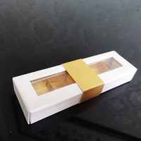 Boîtes en carton personnalisées Kexin avec fenêtre et fermeture magnétique pour l'emballage de bonbons, chocolats et sushis