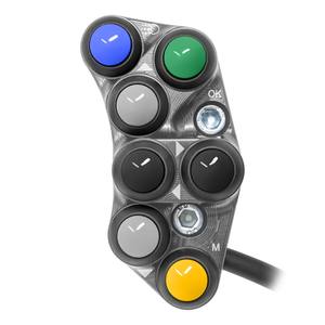 สวิตช์แฮนด์รถแข่งด้านซ้ายสำหรับไทรอัมพ์ ไทเกอร์ 900(ไทเทเนียม) - Product Image 1