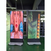 Affichage LED sur pied personnalisé double face P1.86 960x2080