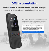 Dispositif de traduction linguistique intelligent de haute qualité, le moins cher, traducteur vocal électronique intelligent portable, prend en charge 138 langues