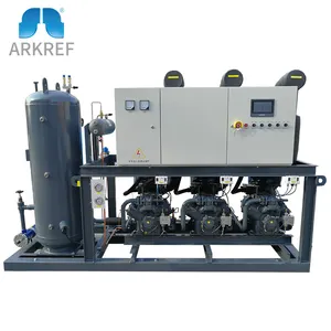 ARKREF Rack Condensing Unit With Multi Compressors Parallel Refrigeration System Of Piston Types