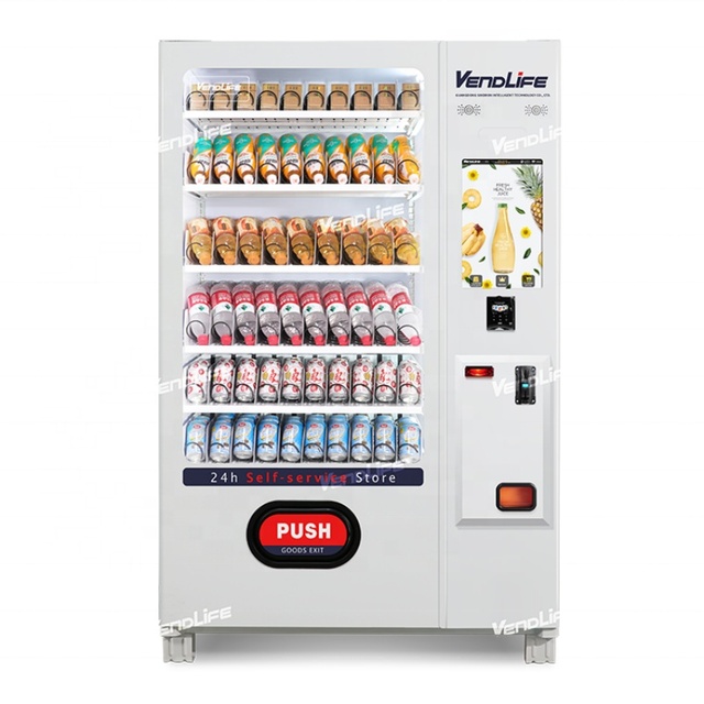 Vendlife Self Service Drinks Snack Chocolate bar Vending Machine Combo