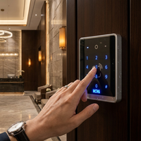 WCMI AC8633 Lector de Control de Acceso para Puertas de Hotel, 13.56MHz NFC, Módulo Escáner de Código QR, Entrada sin Llave, Tarjeta de Seguridad Global