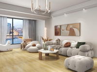 Revêtement de sol SPC insonorisé, imperméable et ignifuge, à emboîtement, vinyle commercial à clipser pour appartement, OEM