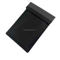Nouveaux Gadgets Technologiques 2026 : Housse Magnétique en Cuir 6-en-1 pour Ordinateur Portable avec Power Bank, Chargeur Sans Fil Rapide 15W, Support pour Ordinateur Portable et Tapis de Souris