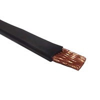 Câble d'extension CC pour panneau solaire personnalisable 12AWG, plat, en PVC tressé, pour passage en fenêtre, câble PV