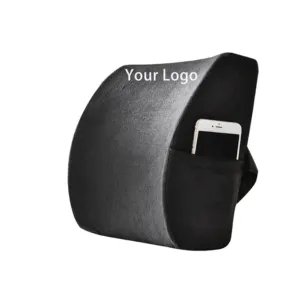 Corrector de postura para espalda de alta calidad, cojín de soporte de cintura Lumbar de espuma viscoelástica para <span class=keywords><strong>silla</strong></span> de oficina y conductores de <span class=keywords><strong>coche</strong></span> - Product Image 1