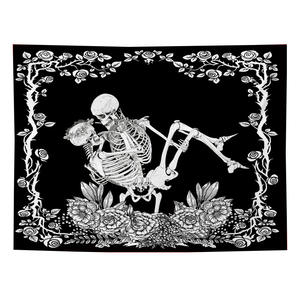 Alta calidad 100% poliéster 3D impresión bosque árbol Hippy <span class=keywords><strong>tapiz</strong></span> colgante de <span class=keywords><strong>pared</strong></span> - Product Image 3