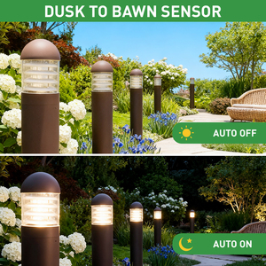 Community Outdoor Post Top Led <strong>Street</strong> <strong>Light</strong> Pathway Landscape Bollard Lawn <strong>Light</strong> for Garden Yard Patio Lawn Walkway Decor - Product Image 4