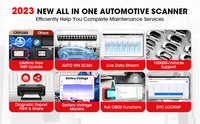 Outil de diagnostic OBD2 professionnel Launch Creader CRP129X 2.0 CRP129E CRP129 CRP 129X pour toutes les voitures