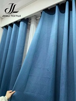 Pour les propriétaires de magasins tropicaux, rideau occultant gaufré, draperie épaisse en polyester pour fenêtre, approvisionnement en gros