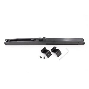 WEKIS Mécanisme de fermeture douce au design moderne et durable avec composants en aluminium et laiton pour porte de grange, installation par vis, utilisation extérieure - Product Image 3