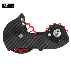 Rueda Guía de Desviador Trasero de Fibra de Carbono y Cerámica de 17T para Bicicleta de Carretera, Compatible con <span class=keywords><strong>SHIMANO</strong></span> R6800 R7000 R8000 R9100 - Product Image 5