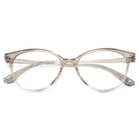 Lunettes de vue pour femmes, style campus, classiques, ovales, œil de chat, tendance, montures optiques ultra légères en TR90, couleur bonbon, transparentes
