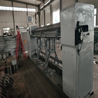 Machine automatique CNC PLC pour la fabrication de treillis métallique hexagonal à torsion positive et inverse